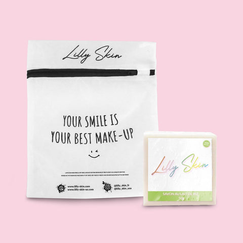 Wash Bag + Cleaning Soap – Lilly Skin Usa